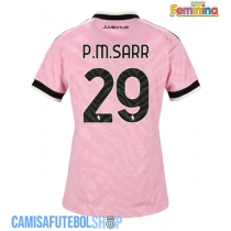 Camisa de time de futebol Juventus Pape Matar Sarr #29 Replicas 2º Equipamento Feminina 2026-27 Manga Curta
